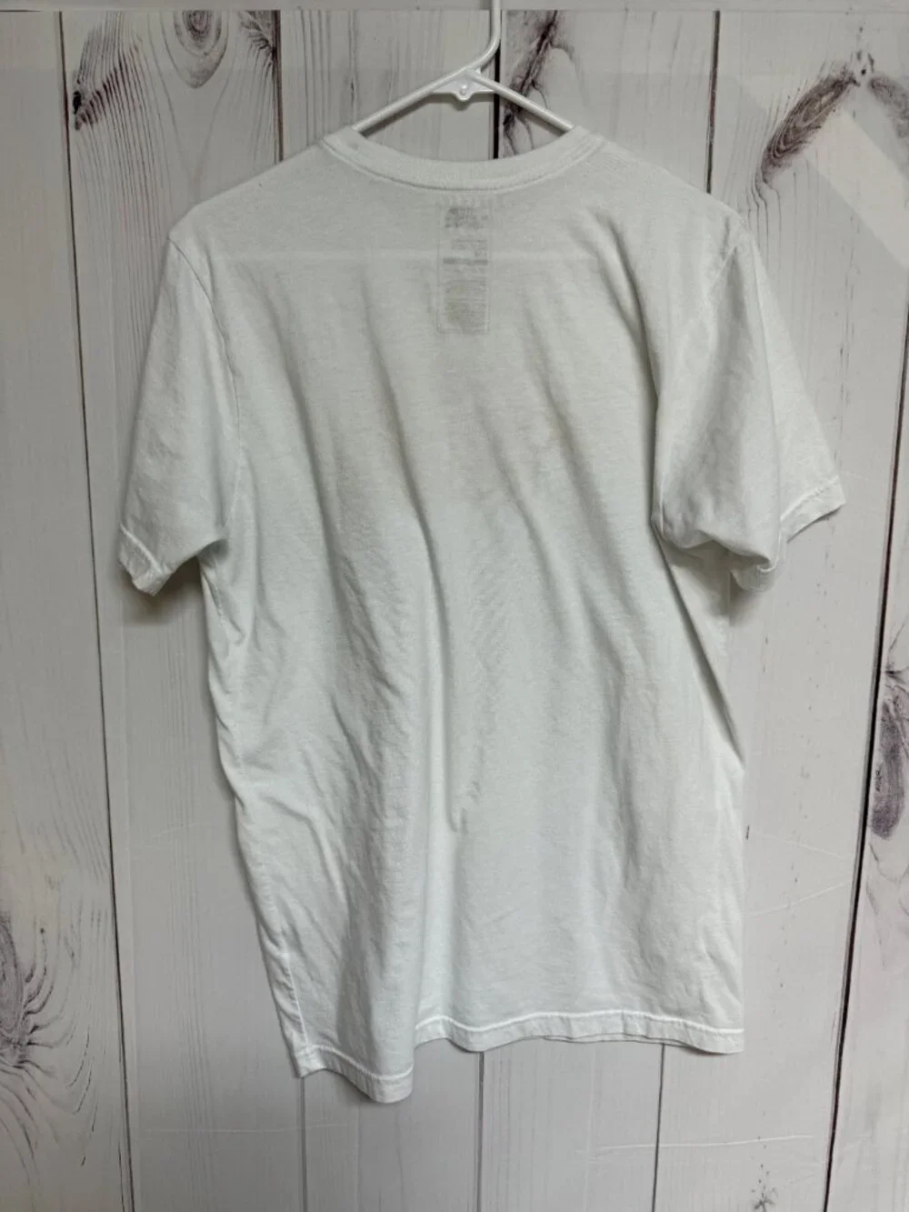 The North Face Men’s Half Dome‎ Tee Large White Gold Logo Slim GUC